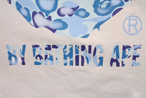 A BATHING APE BAPE アベイシングエイプ 001TEK801006M Tシャツ ホワイト サイズ L 美品 中古 4c074226