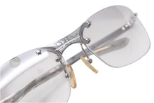 Load image into Gallery viewer, 極美品 Christian Dior クリスチャンディオール DIOR POP リムレスサングラス YB7NN サイズ65□15 120 シルバー 中古 4c074237