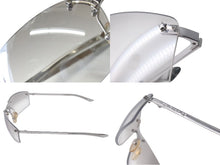 Load image into Gallery viewer, 極美品 Christian Dior クリスチャンディオール DIOR POP リムレスサングラス YB7NN サイズ65□15 120 シルバー 中古 4c074237