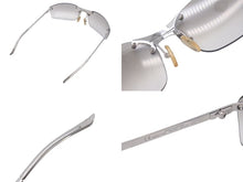 Load image into Gallery viewer, 極美品 Christian Dior クリスチャンディオール DIOR POP リムレスサングラス YB7NN サイズ65□15 120 シルバー 中古 4c074237