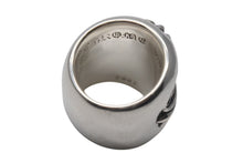 Load image into Gallery viewer, 極美品 CHROME HEARTS クロムハーツ CLASSIC OVAL クラシック オーバルクロス リング 重量約36.4g サイズ14号 シルバー925 中古 4c074248