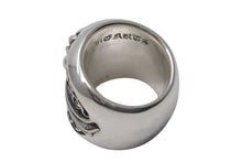Load image into Gallery viewer, 極美品 CHROME HEARTS クロムハーツ CLASSIC OVAL クラシック オーバルクロス リング 重量約36.4g サイズ14号 シルバー925 中古 4c074248