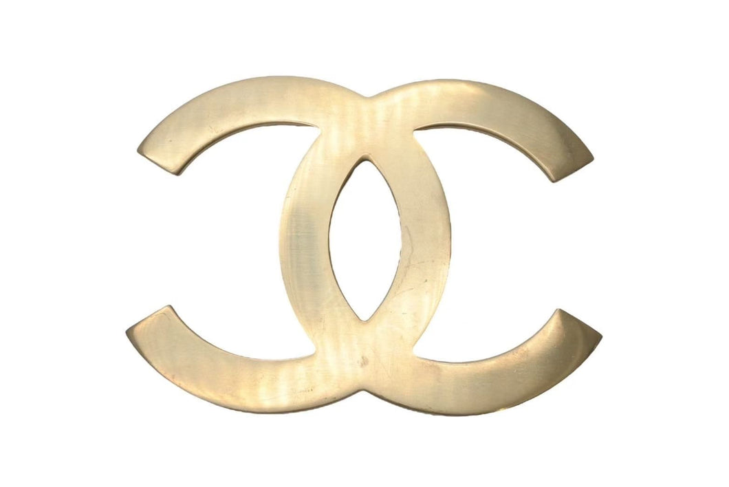 CHANEL シャネル 05P 2005年製 デカココマーク ピン ブローチ ゴールド MADE IN ITALY 美品 中古 4c074249
