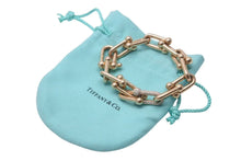 Load image into Gallery viewer, TIFFANY&amp;Co. ティファニー ハードウェア ラージリンク ダイヤ ブレスレット K18 パヴェダイヤ 重量約38.7g 全長約21cm 美品 中古 4c074253