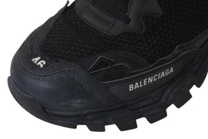 BALENCIAGA バレンシアガ Track3 スニーカー 30.5cm 700873 ブラック サイズ46 美品 中古 4c074254