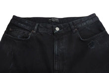 Load image into Gallery viewer, 極美品 BALENCIAGA バレンシアガ DENIM SIZE BAGGY LARGE FIT デニムパンツ 2022 745151 サイズL ダメージ加工 中古 4c074255