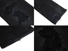 Load image into Gallery viewer, 極美品 BALENCIAGA バレンシアガ DENIM SIZE BAGGY LARGE FIT デニムパンツ 2022 745151 サイズL ダメージ加工 中古 4c074255