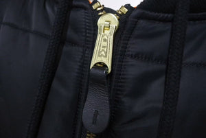 VETEMENTS ヴェトモン デムナ期 ALPHA ボンバージャケット リバーシブル 2017 オレンジ ブラック TA01298076 美品 中古 4c074256 