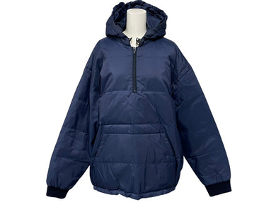 GOOD ENOUGH グッドイナフ Nylon Anorak Jacket ナイロンアノラックジャケット ブルー L 90s 美品 中古 4c074281