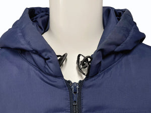 GOOD ENOUGH グッドイナフ Nylon Anorak Jacket ナイロンアノラックジャケット ブルー L 90s 美品 中古 4c074281