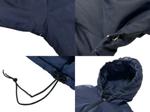 GOOD ENOUGH グッドイナフ Nylon Anorak Jacket ナイロンアノラックジャケット ブルー L 90s 美品 中古 4c074281