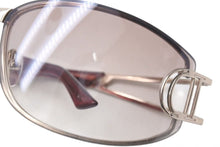 Load image into Gallery viewer, Christian Dior クリスチャンディオール 3YGBU サングラス プラスチック クリアレンズ ゴールド 美品 中古 4c074283