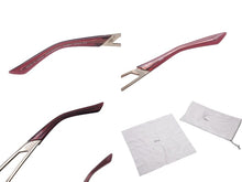 Load image into Gallery viewer, Christian Dior クリスチャンディオール 3YGBU サングラス プラスチック クリアレンズ ゴールド 美品 中古 4c074283