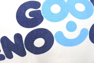 Goodenough グッドイナフ Tシャツ プリント ホワイト スマイル ヘインズ サイズL 美品 中古 4c074284