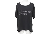 Load image into Gallery viewer, 新品未使用 Enfants Riches Deprimes ERD Tシャツ ダメージ加工 ブラック コットン サイズXS 中古 4c074292