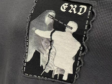 Load image into Gallery viewer, 新品未使用 Enfants Riches Deprimes ERD サーマル ロンT 長袖シャツ グレー ブラック サイズL 中古 4c074294