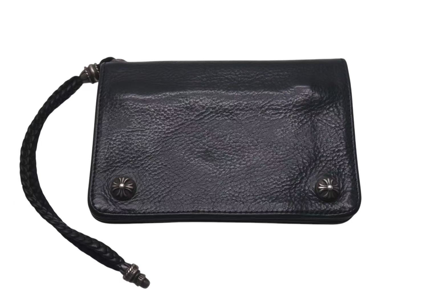 CHROME HEARTS/クロムハーツ　二つ折り財布 CHROME HEARTS Chrome Hearts クロムハーツ 二つ折り財布 SQ ZIP