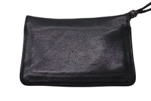 Load image into Gallery viewer, CHROME HEARTS クロムハーツ 2ZIP ウォレット クロスボタン レザーウォレット 二つ折り財布 レザー シルバー925 ブラック 美品 中古 4c074299