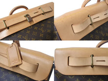 Load image into Gallery viewer, LOUIS VUITTON ルイヴィトン スティーマー トラベルケース M41126 モノグラムキャンバス ブラウン ゴールド金具 美品 中古 4c074301