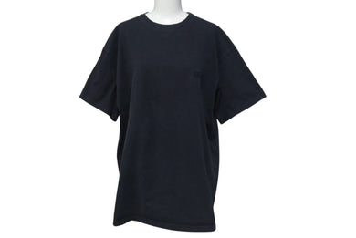 BALENCIAGA バレンシアガ 18SS SINNERプリントビッグサイズTシャツ 489862 コットン ブラック サイズS 良品 中古 4c074302