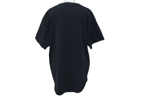 BALENCIAGA バレンシアガ 18SS SINNERプリントビッグサイズTシャツ 489862 コットン ブラック サイズS 良品 中古 4c074302
