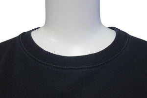 BALENCIAGA バレンシアガ 18SS SINNERプリントビッグサイズTシャツ 489862 コットン ブラック サイズS 良品 中古 4c074302