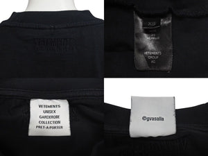 VETEMENTS ヴェトモン UNICORN Tシャツ ユニコーン Tシャツ リミテッドエディション ブラック UA53TR540B 美品 中古 4c074303 