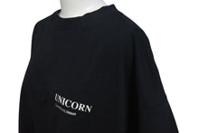 画像をギャラリービューアに読み込む, VETEMENTS ヴェトモン UNICORN Tシャツ ユニコーン Tシャツ リミテッドエディション ブラック UA53TR540B 美品 中古 4c074303 