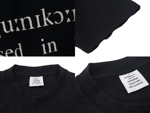 VETEMENTS ヴェトモン UNICORN Tシャツ ユニコーン Tシャツ リミテッドエディション ブラック UA53TR540B 美品 中古 4c074303 