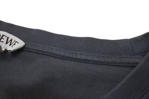 LOEWE ロエベ アナグラム Tシャツ H526Y22X75 グレー コットン XL メンズ 美品 中古 4c074305