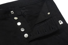 Load image into Gallery viewer, DIOR ディオール Damaged Cotton Jeans ダメージコットンジーンズ ストレッチデニム サイズ 27 ブラック 美品 中古 4c074310