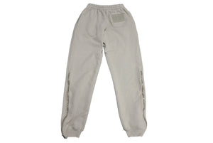 VETEMENTS ヴェトモン BARCODE PATCH SWEATPANTS バーコードパッチ スウェットパンツ ベージュ サイズS 美品 中古 4c074312 