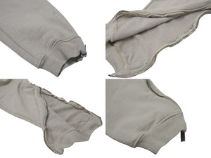 VETEMENTS ヴェトモン BARCODE PATCH SWEATPANTS バーコードパッチ スウェットパンツ ベージュ サイズS 美品 中古 4c074312 
