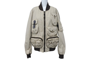 DOLCE & GABBANA ドルチェアンドガッバーナ parachute cargo bomber jacket パラシュートカーゴボンバージャケット 03SS 4c074313