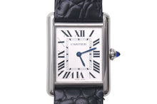 Load image into Gallery viewer, 極美品 CARTIER カルティエ 時計 タンクマスト LM クォーツ メンズ WSTA0041 SS シルバー クォーツ 中古 4c074338
