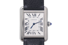 Load image into Gallery viewer, 極美品 CARTIER カルティエ 時計 WSTA0030 タンクソロ SM クォーツ レディース SS シルバー クォーツ 中古 4c074340