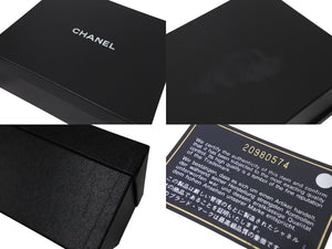 極美品 CHANEL シャネル エンブロイダリー グラフィティ ショルダーバッグ A92789 ココマーク 20番台 カーキ 中古 4c074344