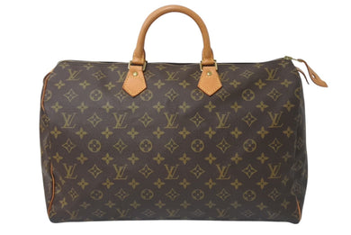 LOUIS VUITTON ルイヴィトン スピーディ40 モノグラム ボストンバッグ ブラウン M41522 SP1929 美品 中古 4c074359