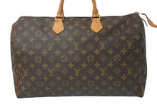 Load image into Gallery viewer, LOUIS VUITTON ルイヴィトン スピーディ40 モノグラム ボストンバッグ ブラウン M41522 SP1929 美品 中古 4c074359