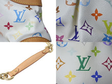 Load image into Gallery viewer, LOUIS VUITTON ルイヴィトン ショルダーバッグ ジュディMM M40255 モノグラムマルチカラー ホワイト 美品 中古 4c074366