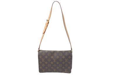 LOUIS VUITTON ルイヴィトン モノグラム ミュゼットタンゴ ショルダーバッグ M51388 ロゴ 斜め掛け 鞄 ゴールド金具 美品 中古 4c074377