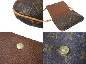 LOUIS VUITTON ルイヴィトン モノグラム ミュゼットタンゴ ショルダーバッグ M51388 ロゴ 斜め掛け 鞄 ゴールド金具 美品 中古 4c074377
