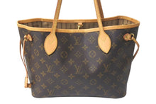 Load image into Gallery viewer, LOUIS VUITTON ルイヴィトン モノグラム ネヴァーフルPM トートバッグ ブラウン M41245 ロゴ ゴールド金具 美品 中古 4c074411