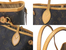 Load image into Gallery viewer, LOUIS VUITTON ルイヴィトン モノグラム ネヴァーフルPM トートバッグ ブラウン M41245 ロゴ ゴールド金具 美品 中古 4c074411