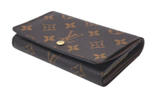 Load image into Gallery viewer, LOUIS VUITTON ルイヴィトン ポルトモネ ビエ トレゾール 二つ折り財布 M61730 モノグラムキャンバス ブラウン 美品 中古 4c074412