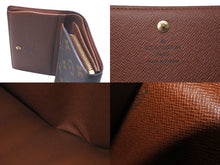 Load image into Gallery viewer, LOUIS VUITTON ルイヴィトン ポルトモネ ビエ トレゾール 二つ折り財布 M61730 モノグラムキャンバス ブラウン 美品 中古 4c074412