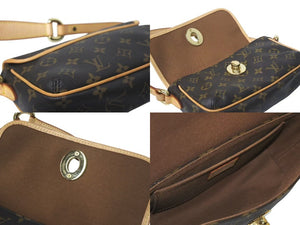 極美品 LOUIS VUITTON ルイヴィトン ティカルPM ワンショルダーバッグ M40078 モノグラム ブラウン ゴールド 中古 4c074425