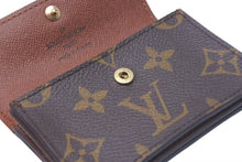 Load image into Gallery viewer, LOUIS VUITTON ルイヴィトン ポルトモネ プラ コインケース M61930 モノグラムキャンバス ブラウン ゴールド金具 美品 中古 4c074456