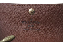 Load image into Gallery viewer, LOUIS VUITTON ルイヴィトン ポルトモネ プラ コインケース M61930 モノグラムキャンバス ブラウン ゴールド金具 美品 中古 4c074456