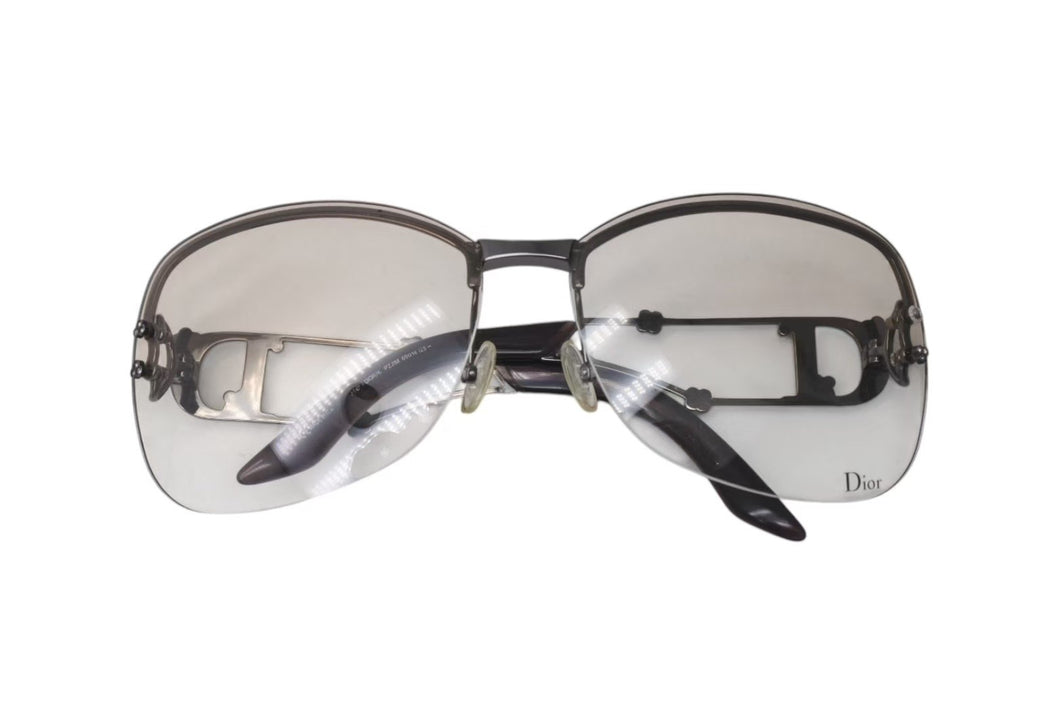 CHRISTIAN DIOR クリスチャンディオール Sweetest Dior サングラス ラインストーン ロゴ PZJ1M サイズ65◻︎14 125 美品 中古 4c074462